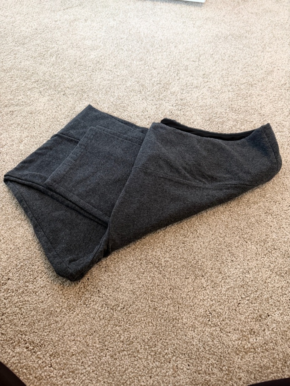 Natural Reflections Dark Gray Knit Ponte Pants